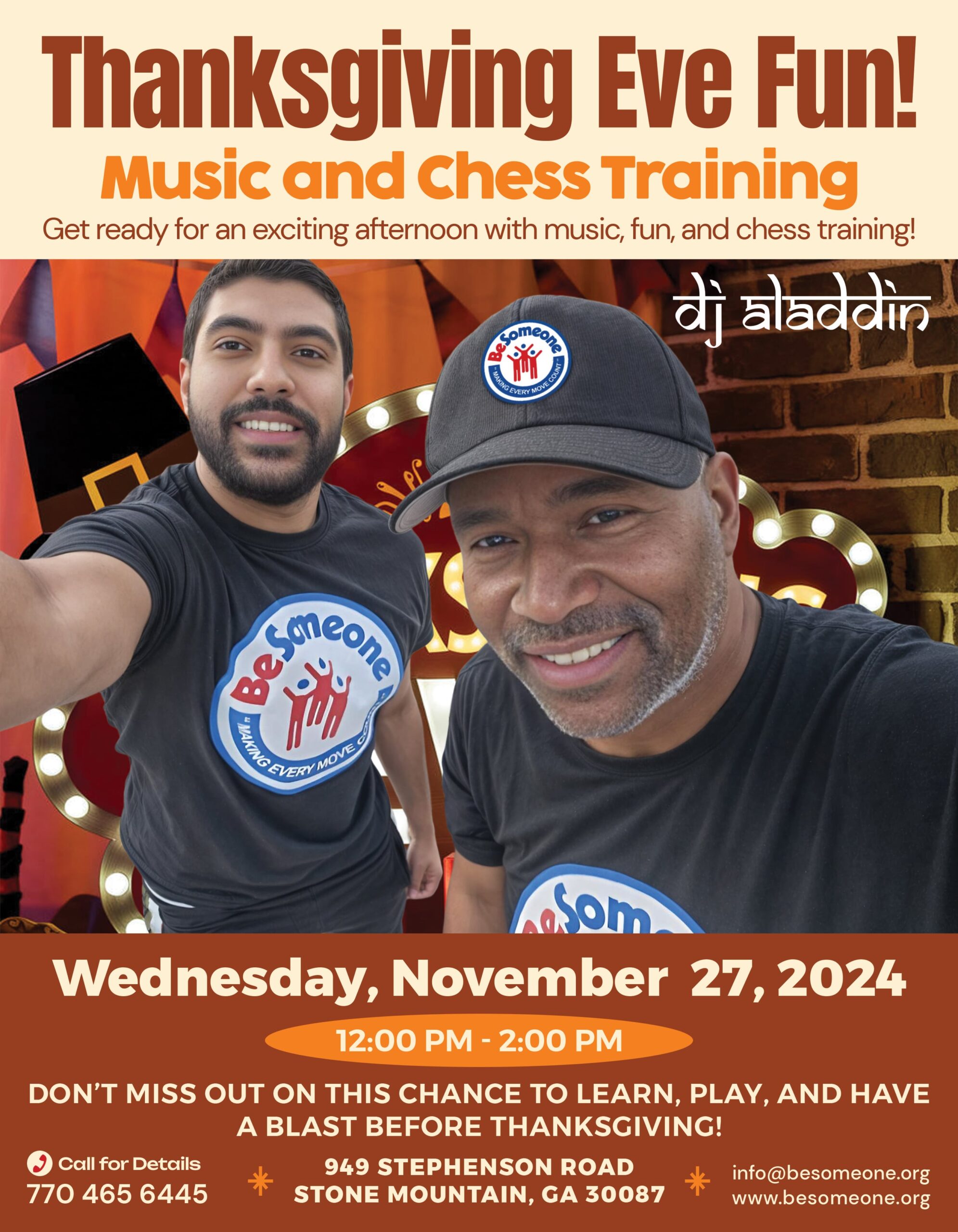 Free Community Wednesday November 27 Event